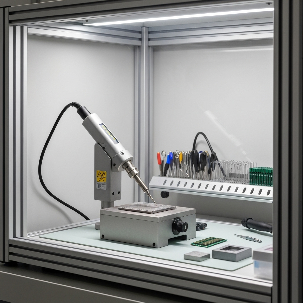 Micro-soldering workstation for precision electronics repair with 30-day warranty