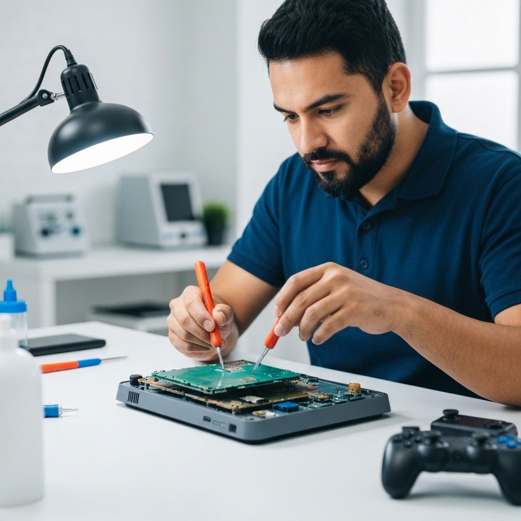 Gaming console repair services