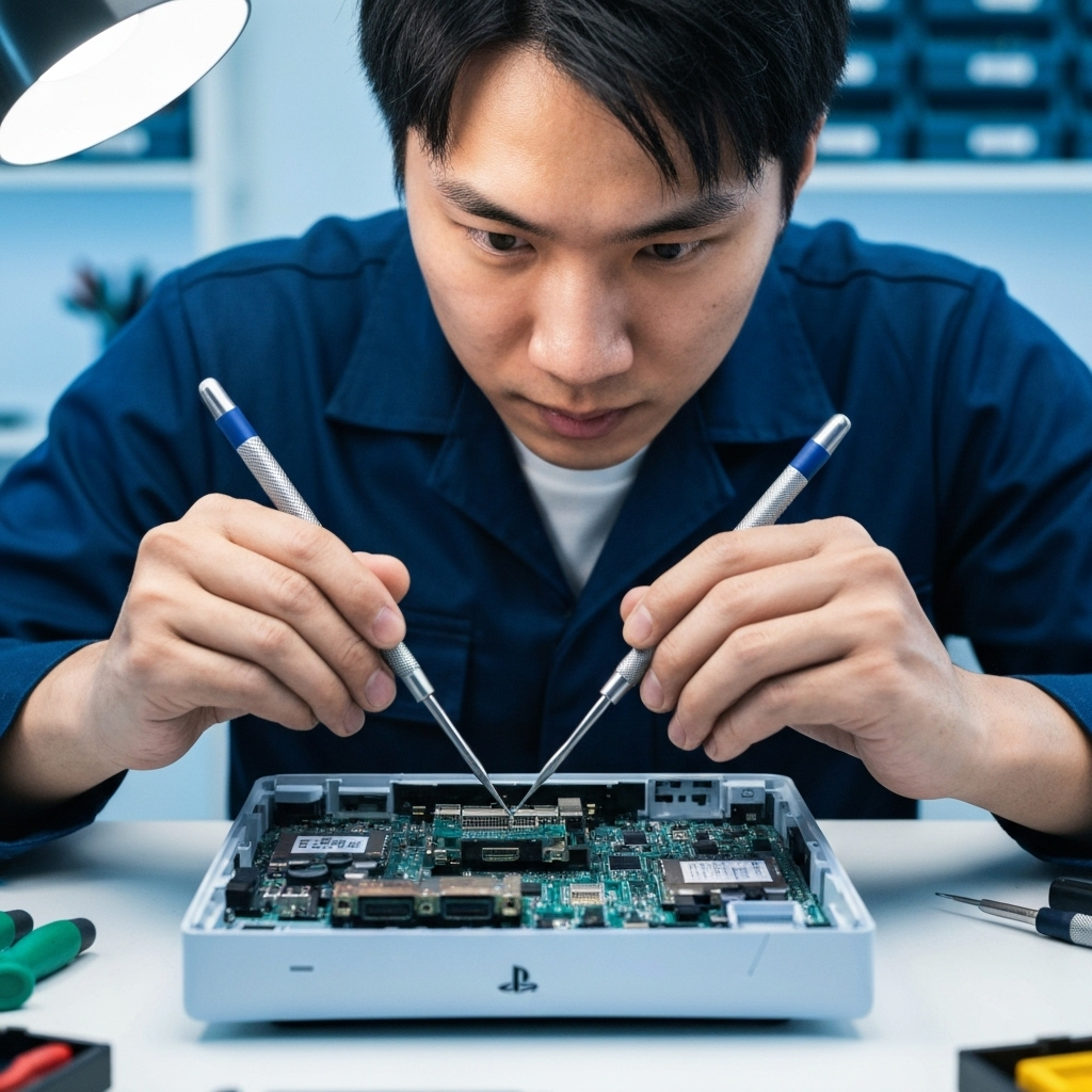 Gaming Console Repair - Professional electronics repair service with 30-day warranty